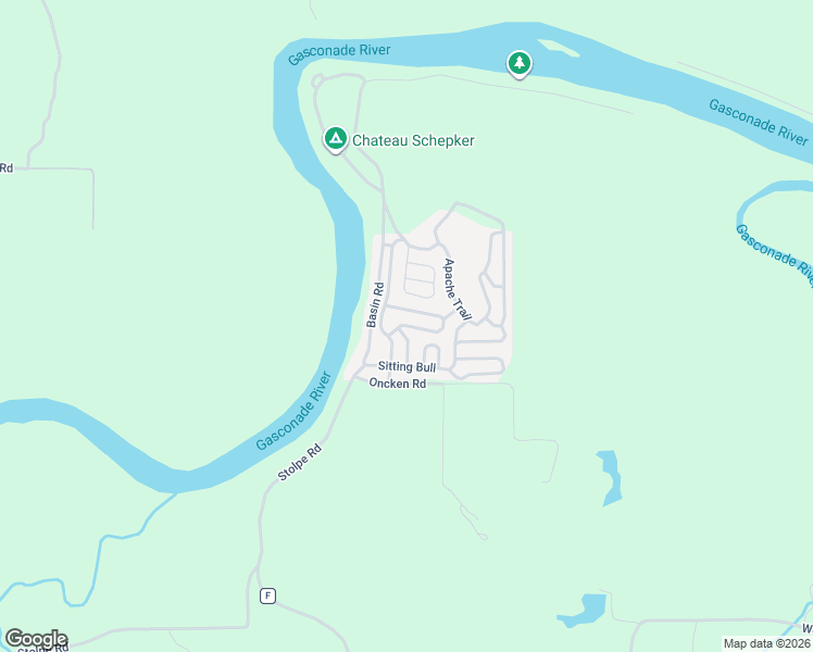 map of restaurants, bars, coffee shops, grocery stores, and more near 506 Pocahantas Trail in Hermann