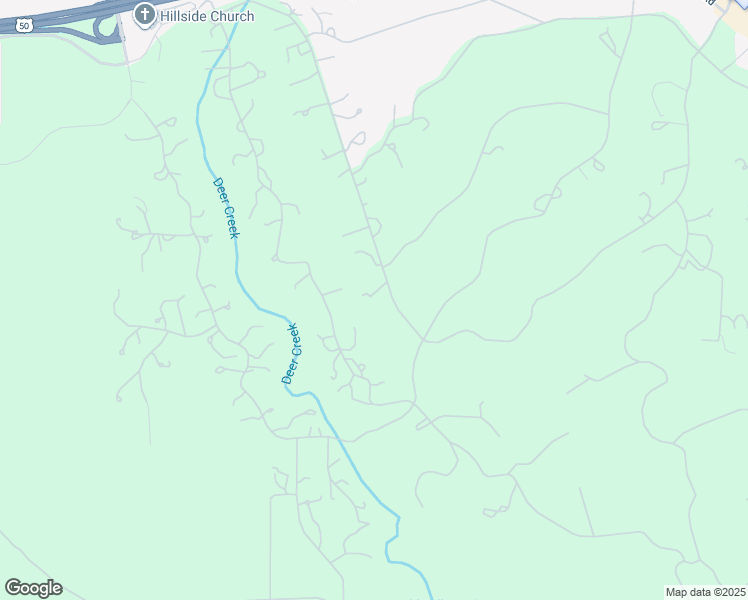 map of restaurants, bars, coffee shops, grocery stores, and more near 3134 Strolling Hills Road in Cameron Park