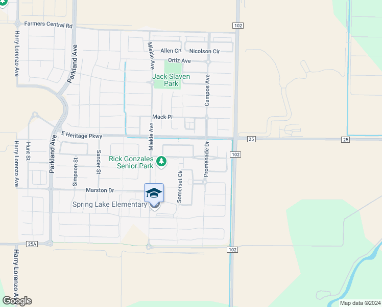 map of restaurants, bars, coffee shops, grocery stores, and more near 2016 Celebration Way in Woodland