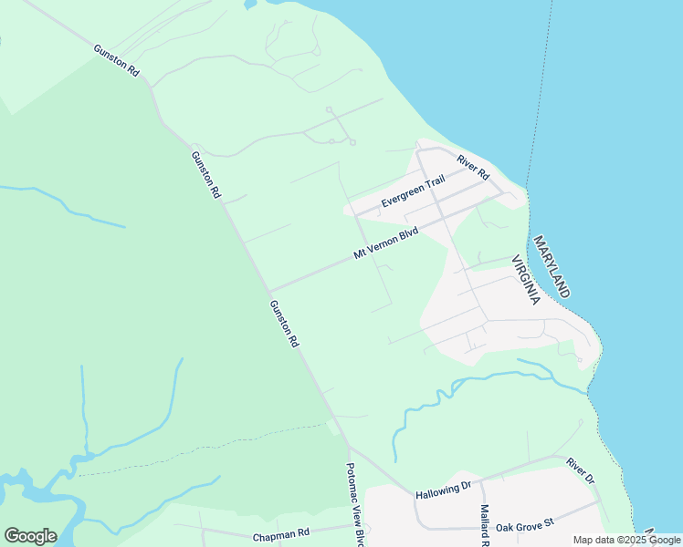 map of restaurants, bars, coffee shops, grocery stores, and more near 6101 Mount Vernon Boulevard in Lorton