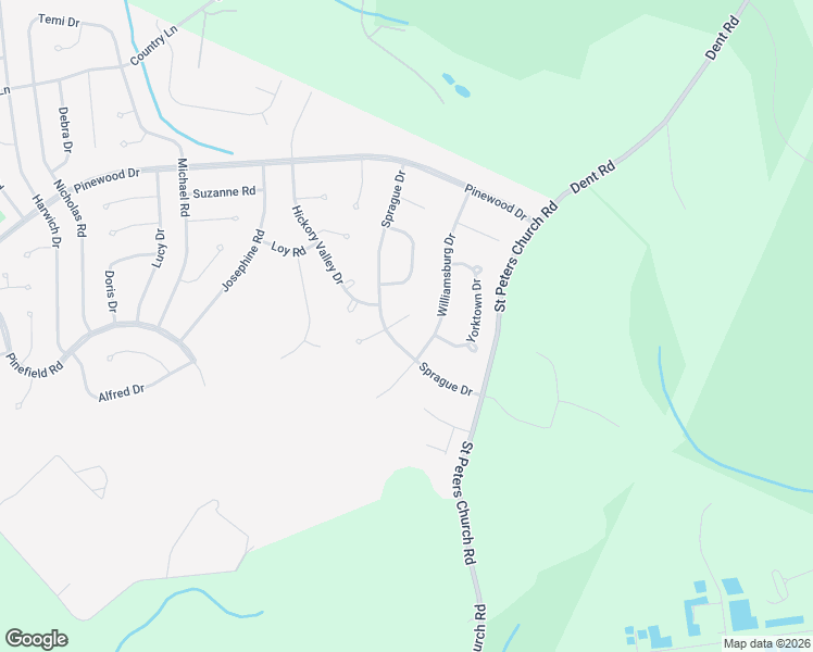 map of restaurants, bars, coffee shops, grocery stores, and more near 3307 Peach Tree Road in Waldorf