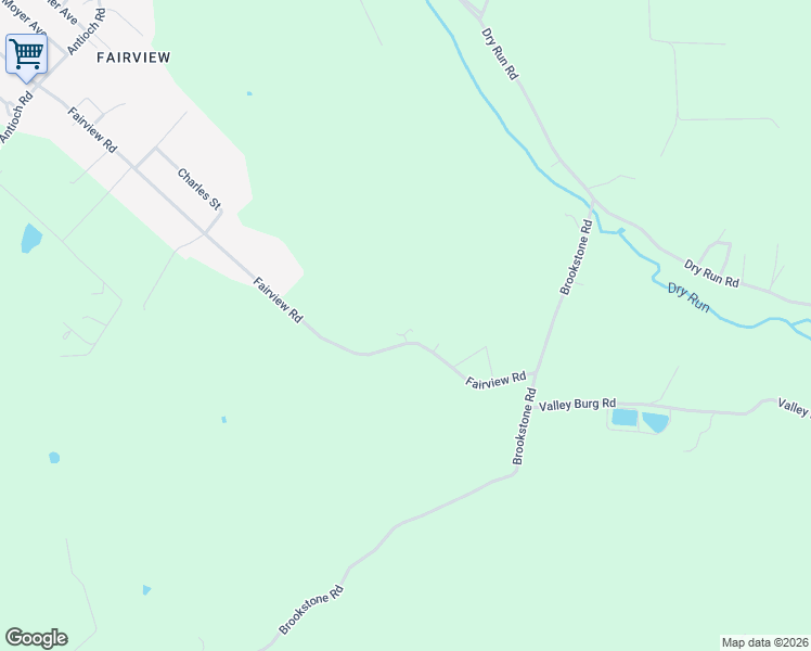 map of restaurants, bars, coffee shops, grocery stores, and more near 867 Fairview Road in Luray