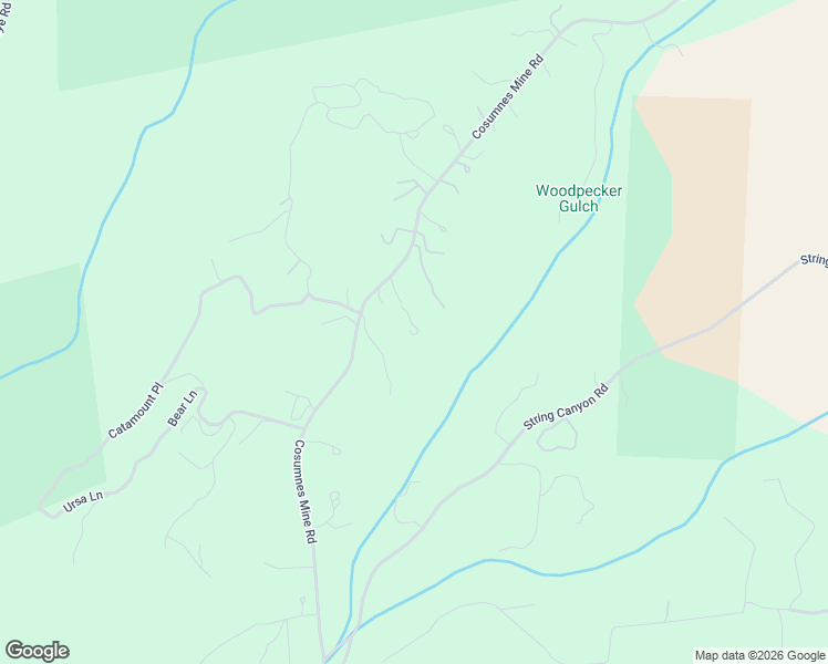 map of restaurants, bars, coffee shops, grocery stores, and more near 5351 Cosumnes Mine Road in Somerset