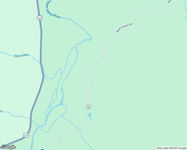 map of restaurants, bars, coffee shops, grocery stores, and more near Bell Crouch Road in Valley Head