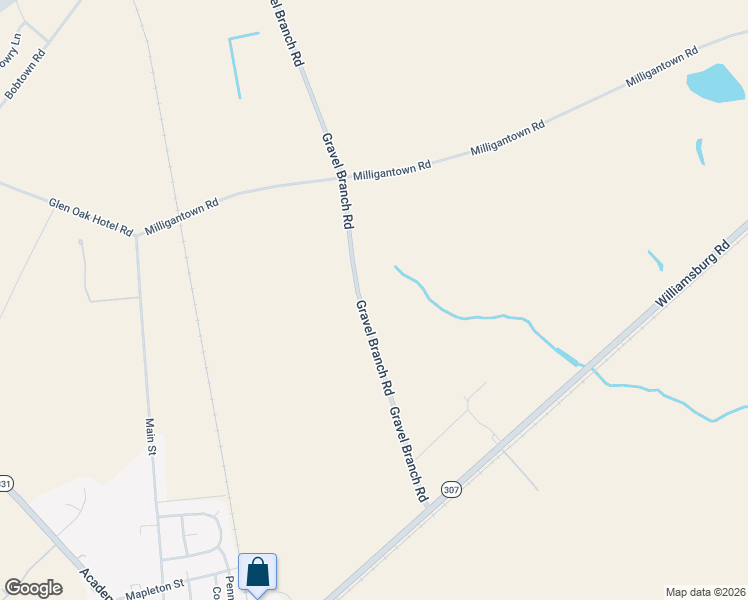 map of restaurants, bars, coffee shops, grocery stores, and more near 6545 Gravel Branch Road in Hurlock