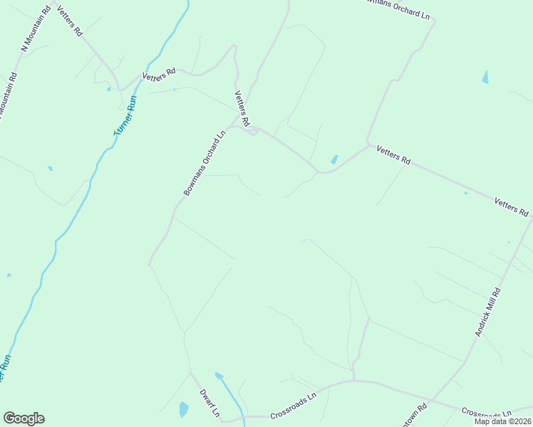 map of restaurants, bars, coffee shops, grocery stores, and more near 7117 Vetters Road in Timberville