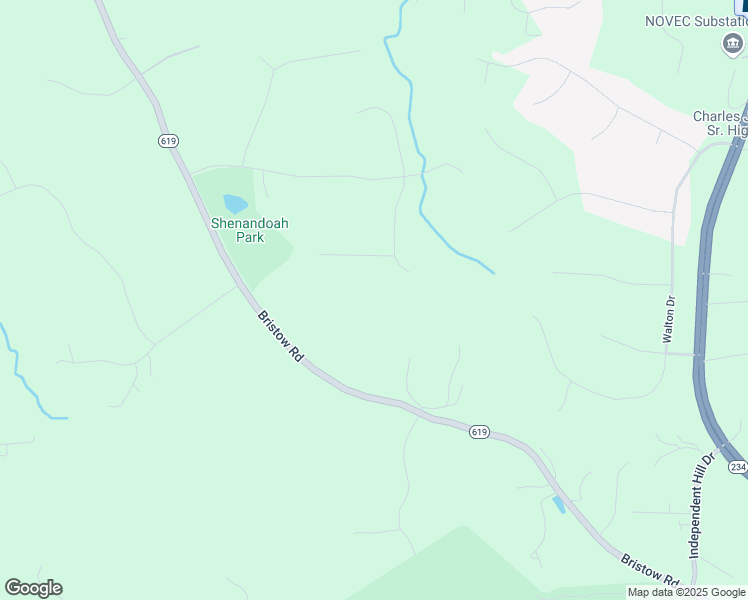 map of restaurants, bars, coffee shops, grocery stores, and more near 13924 Dave Drive in Nokesville