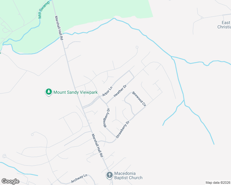 map of restaurants, bars, coffee shops, grocery stores, and more near 6962 Heather Drive in Bryans Road