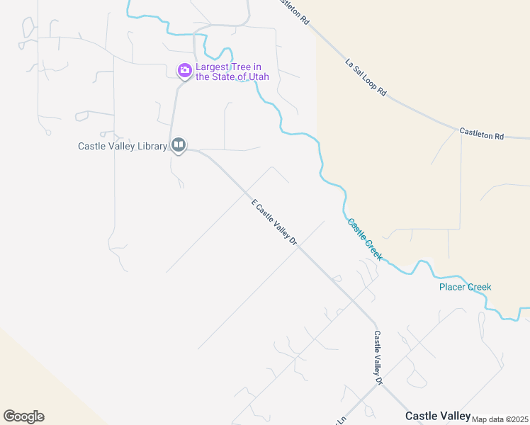 map of restaurants, bars, coffee shops, grocery stores, and more near 137 Castle Valley Drive in Castle Valley