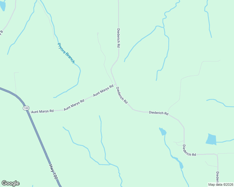 map of restaurants, bars, coffee shops, grocery stores, and more near 2574 Diederich Road in Berger