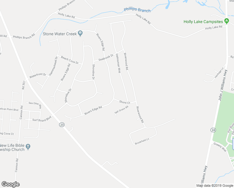 map of restaurants, bars, coffee shops, grocery stores, and more near 24812 Rivers Edge Road in Millsboro