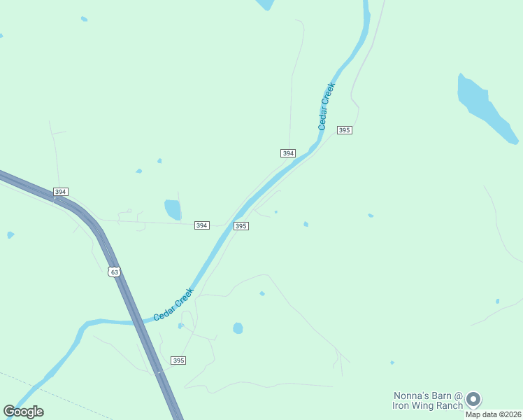 map of restaurants, bars, coffee shops, grocery stores, and more near 11376 County Road 395 in Hartsburg