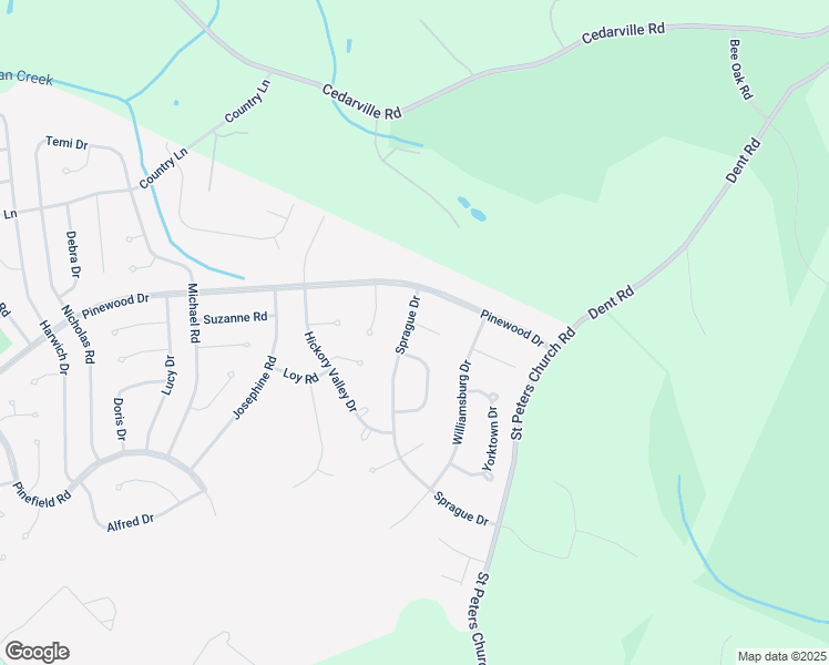 map of restaurants, bars, coffee shops, grocery stores, and more near 3100 Tudor Road in Waldorf