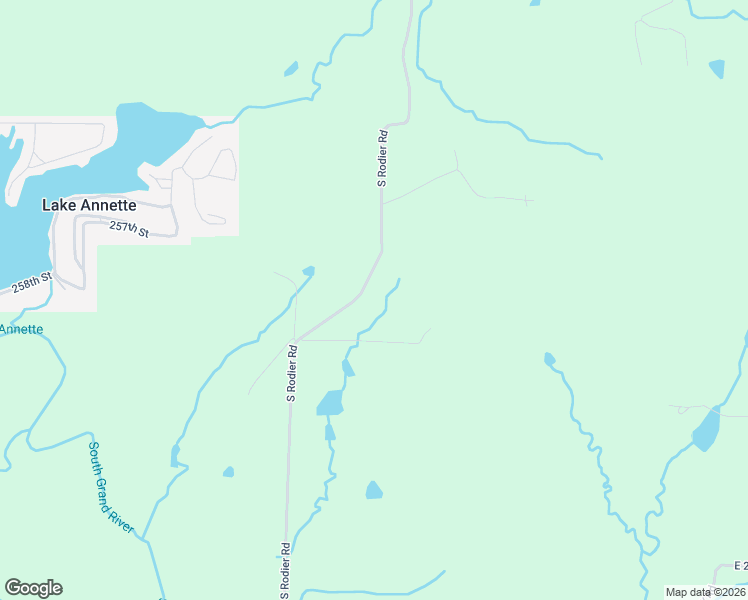 map of restaurants, bars, coffee shops, grocery stores, and more near 25805 South Rodier Road in Freeman