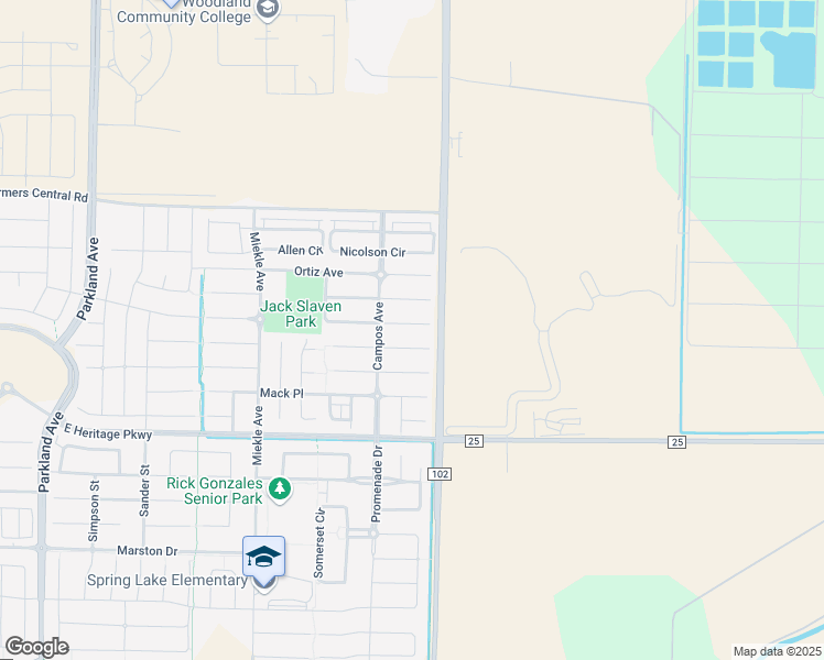 map of restaurants, bars, coffee shops, grocery stores, and more near 2784 Holland Place in Woodland