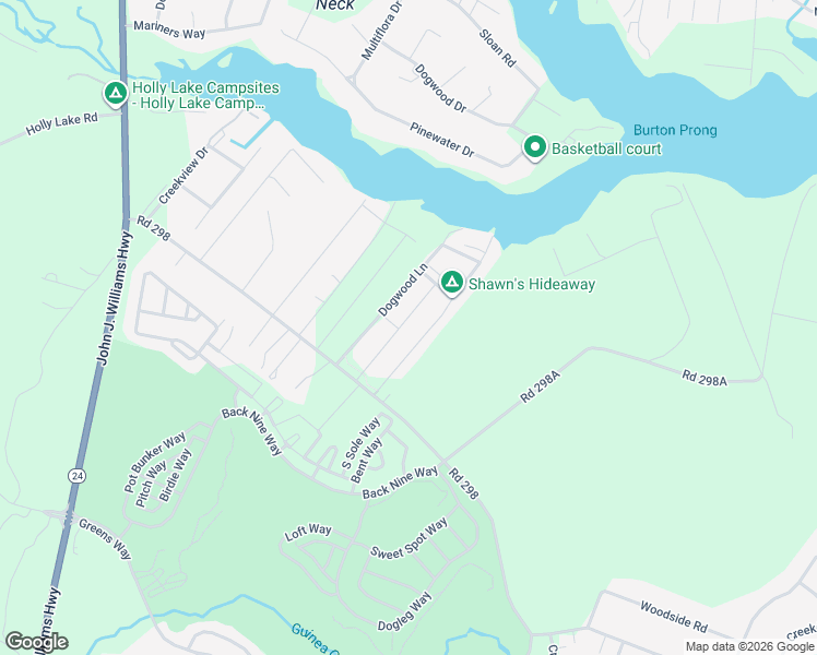 map of restaurants, bars, coffee shops, grocery stores, and more near 24491 Dogwood Lane in Millsboro