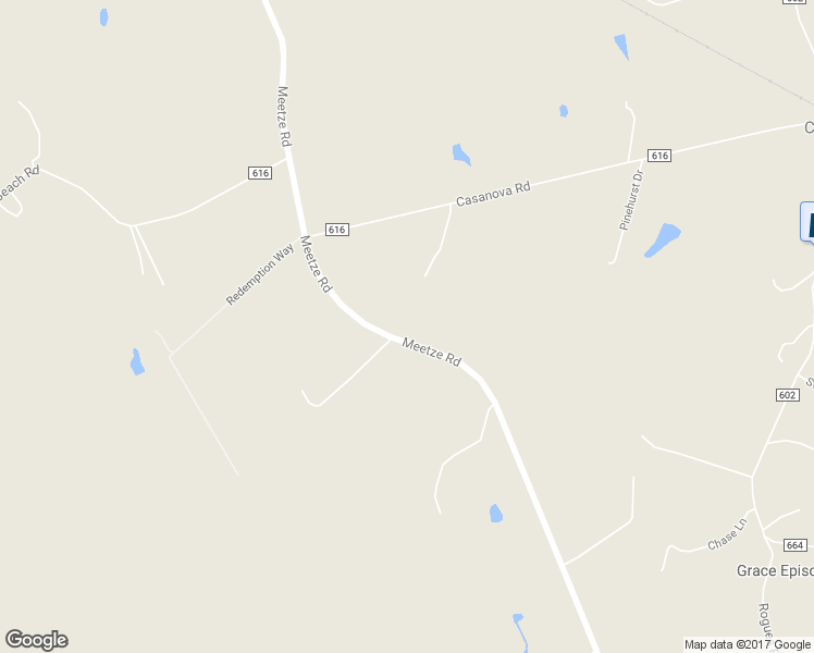 map of restaurants, bars, coffee shops, grocery stores, and more near 9337 Meetze Road in Midland