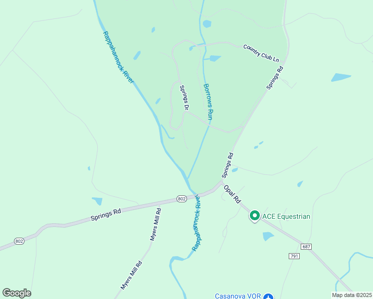 map of restaurants, bars, coffee shops, grocery stores, and more near 9276 Tournament Drive in Warrenton
