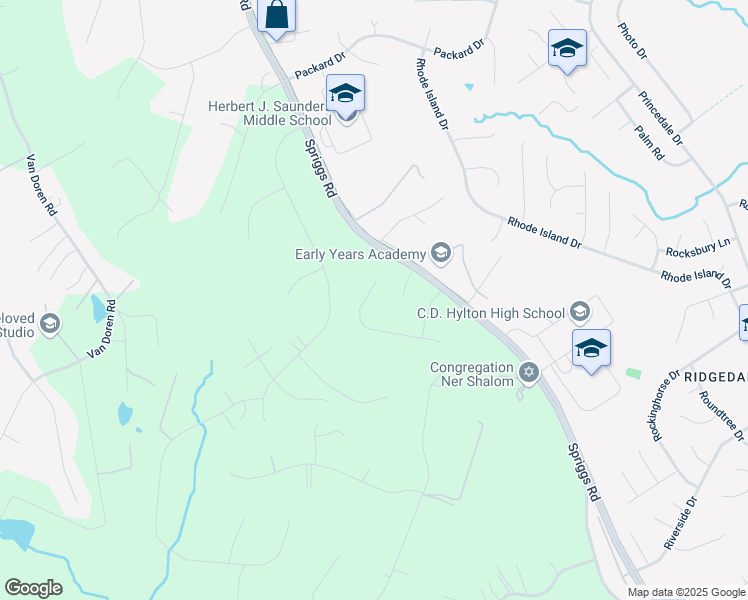map of restaurants, bars, coffee shops, grocery stores, and more near 13817 Trinity Pond Lane in Manassas