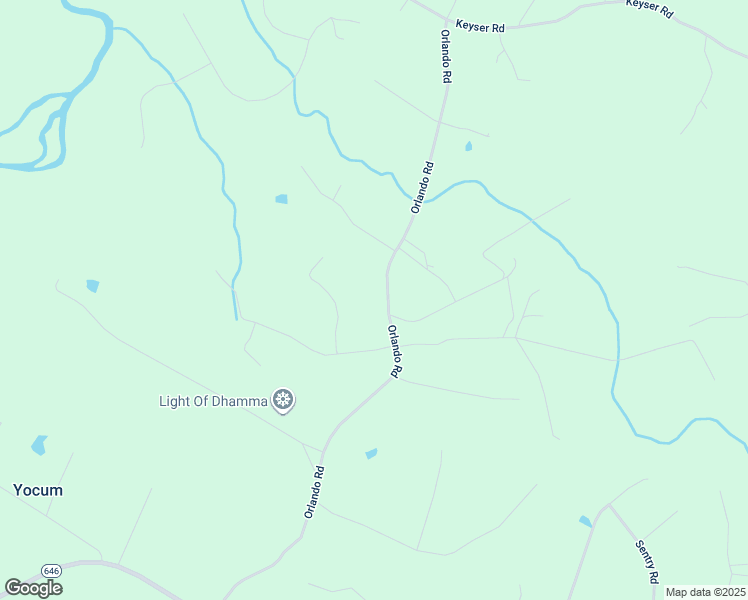 map of restaurants, bars, coffee shops, grocery stores, and more near 13722 Orlando Road in Nokesville