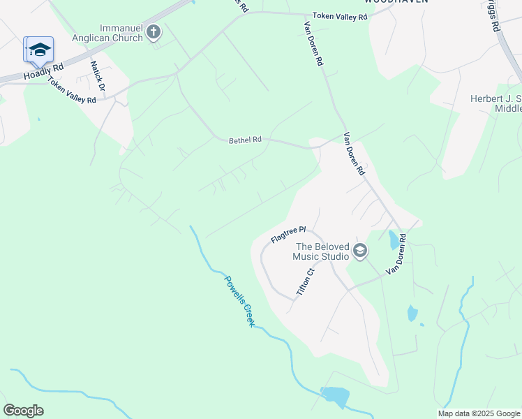 map of restaurants, bars, coffee shops, grocery stores, and more near 13723 Santa Rosa Court in Manassas