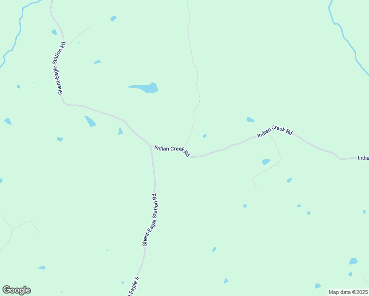 map of restaurants, bars, coffee shops, grocery stores, and more near Indian Creek Road in Sanders