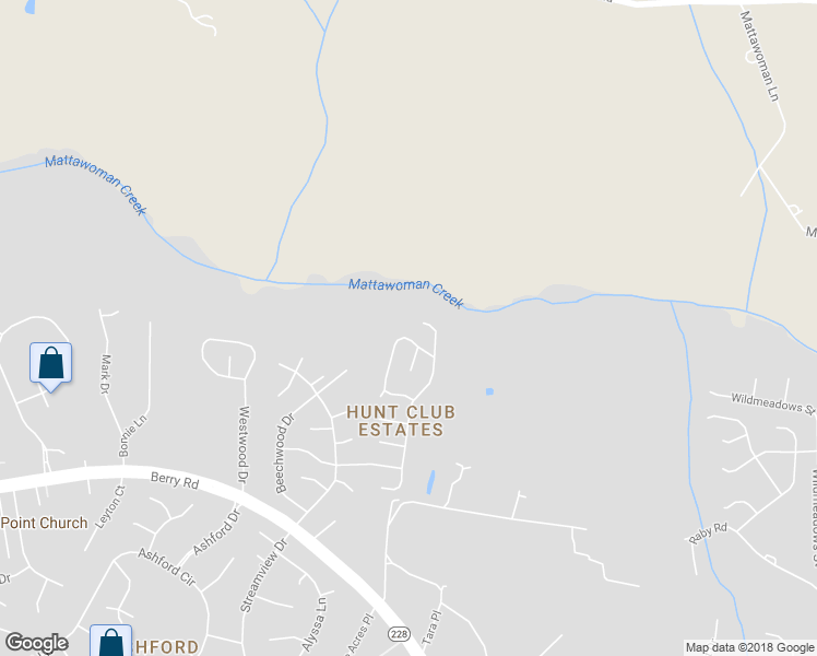 map of restaurants, bars, coffee shops, grocery stores, and more near 10940 Bridle Path Circle in Waldorf