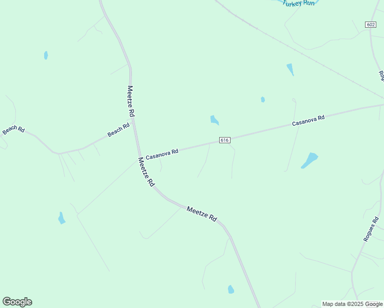map of restaurants, bars, coffee shops, grocery stores, and more near 5399 Casanova Road in Warrenton