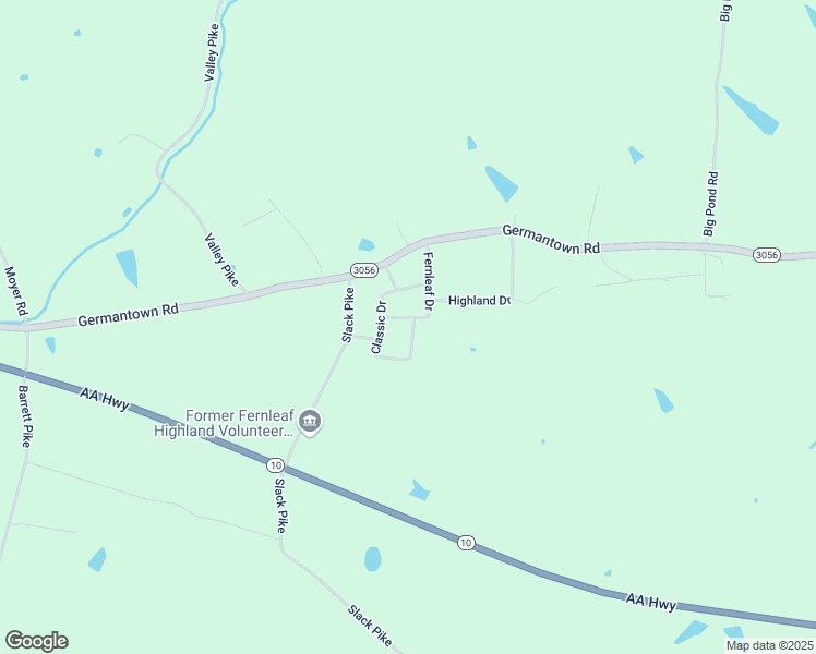 map of restaurants, bars, coffee shops, grocery stores, and more near 3024 Fernleaf Drive in Maysville