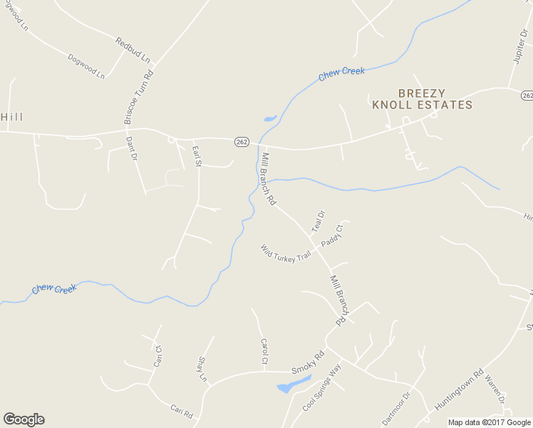 map of restaurants, bars, coffee shops, grocery stores, and more near 6312 Mill Branch Road in Huntingtown