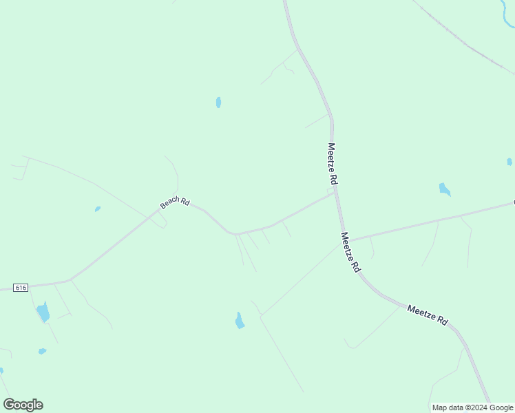 map of restaurants, bars, coffee shops, grocery stores, and more near 5512 Beach Road in Midland