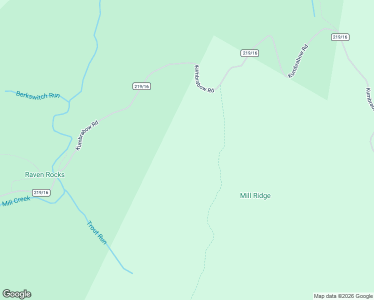 map of restaurants, bars, coffee shops, grocery stores, and more near Mill Ridge Trail in Valley Head