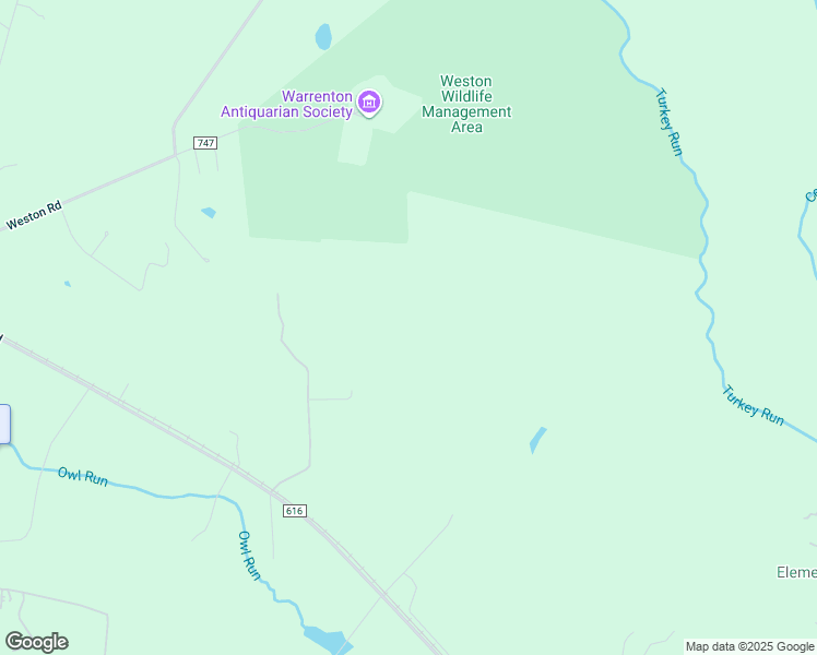 map of restaurants, bars, coffee shops, grocery stores, and more near 9237 Tally Ho Lane in Catlett