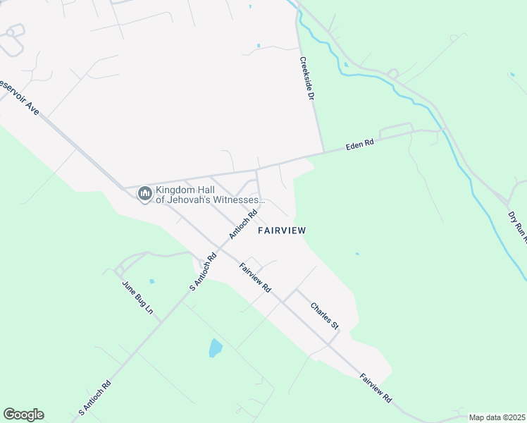map of restaurants, bars, coffee shops, grocery stores, and more near 26 Antioch Road in Luray