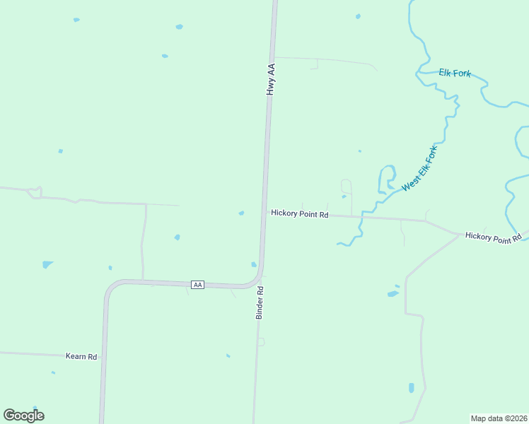 map of restaurants, bars, coffee shops, grocery stores, and more near 11943 Hickory Point Road in Green Ridge