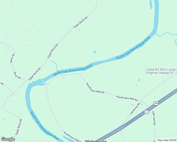 map of restaurants, bars, coffee shops, grocery stores, and more near 772 Kauffmans Mill Road in Luray
