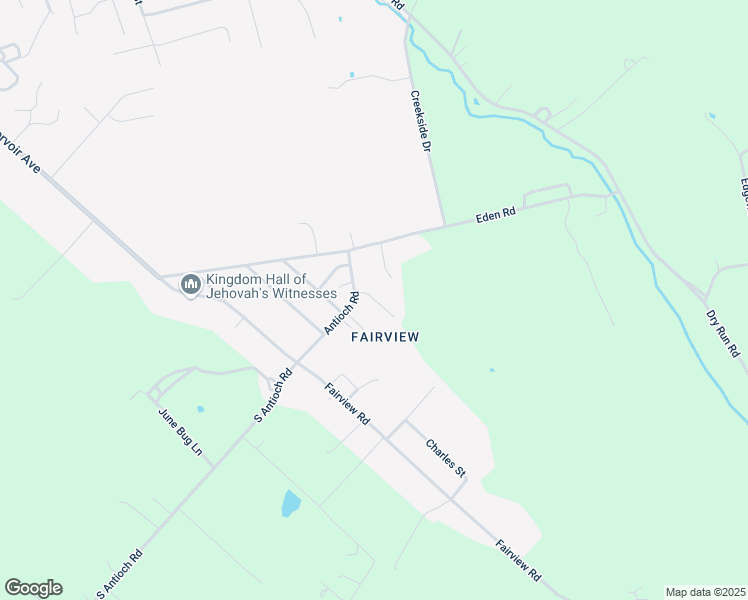 map of restaurants, bars, coffee shops, grocery stores, and more near 4 East Ridge Lane in Luray