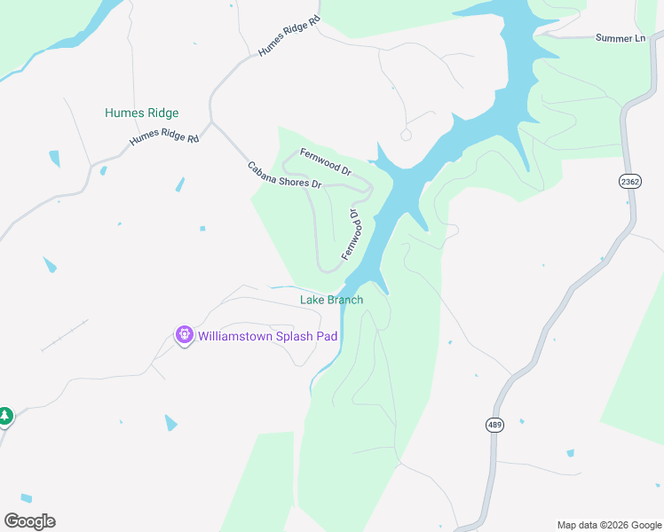 map of restaurants, bars, coffee shops, grocery stores, and more near 365 Fernwood Drive in Williamstown