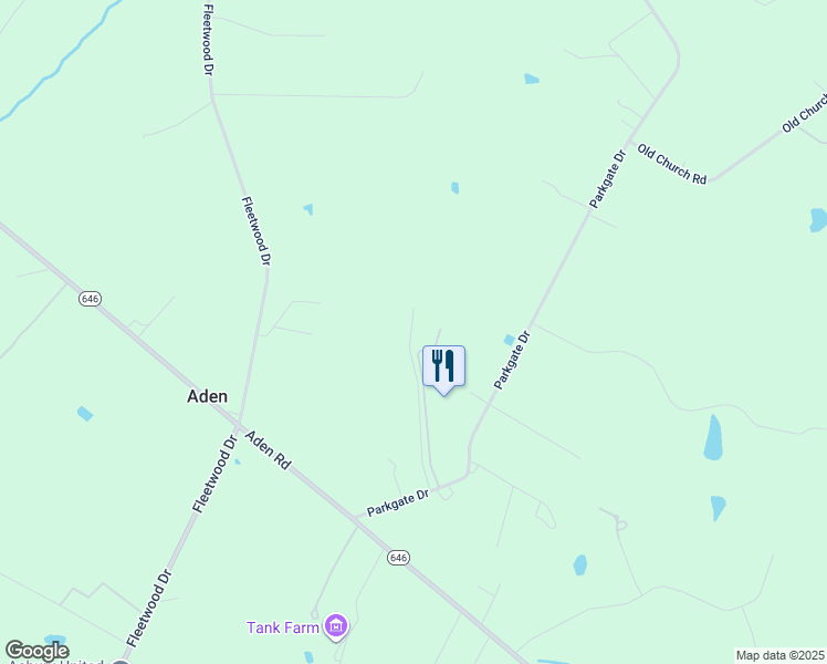 map of restaurants, bars, coffee shops, grocery stores, and more near 10692 Parkgate Drive in Nokesville