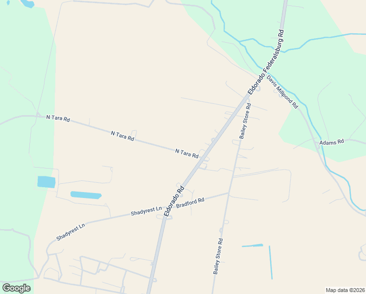 map of restaurants, bars, coffee shops, grocery stores, and more near 6860 North Tara Road in Federalsburg