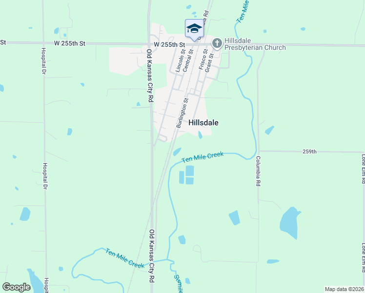 map of restaurants, bars, coffee shops, grocery stores, and more near in Hillsdale