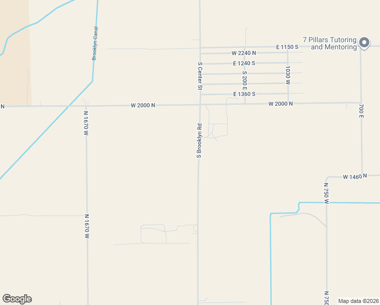 map of restaurants, bars, coffee shops, grocery stores, and more near 1616 South Brooklyn Road in Elsinore