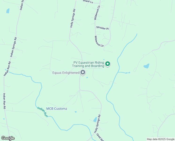 map of restaurants, bars, coffee shops, grocery stores, and more near 3177 Holly Springs Road in Amissville