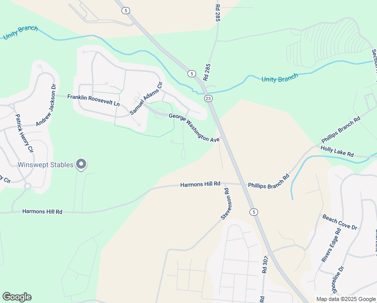 map of restaurants, bars, coffee shops, grocery stores, and more near 23855 Betsy Ross Lane in Millsboro
