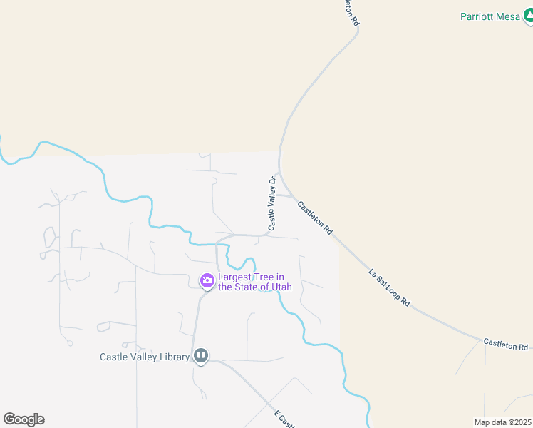 map of restaurants, bars, coffee shops, grocery stores, and more near 438 Castle Valley Drive in Castle Valley