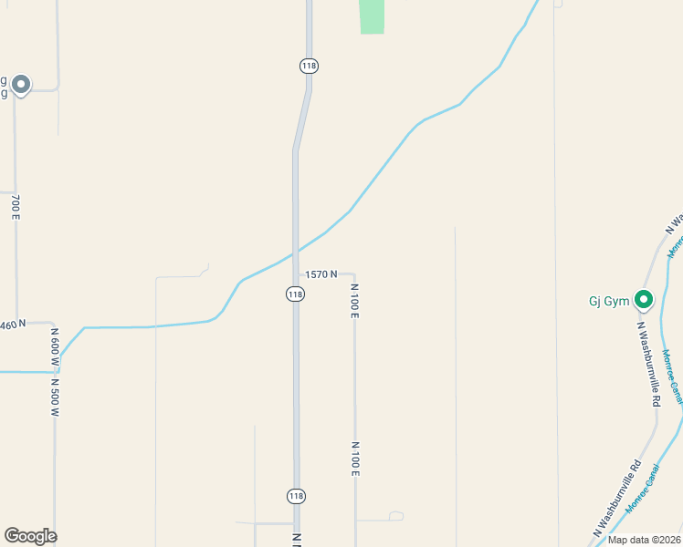 map of restaurants, bars, coffee shops, grocery stores, and more near 50 East 1570 North in Monroe