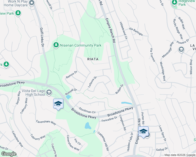 map of restaurants, bars, coffee shops, grocery stores, and more near 687 Lefevre Drive in Folsom