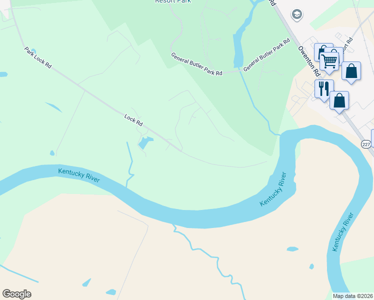 map of restaurants, bars, coffee shops, grocery stores, and more near 1201 Lock Road in Carrollton