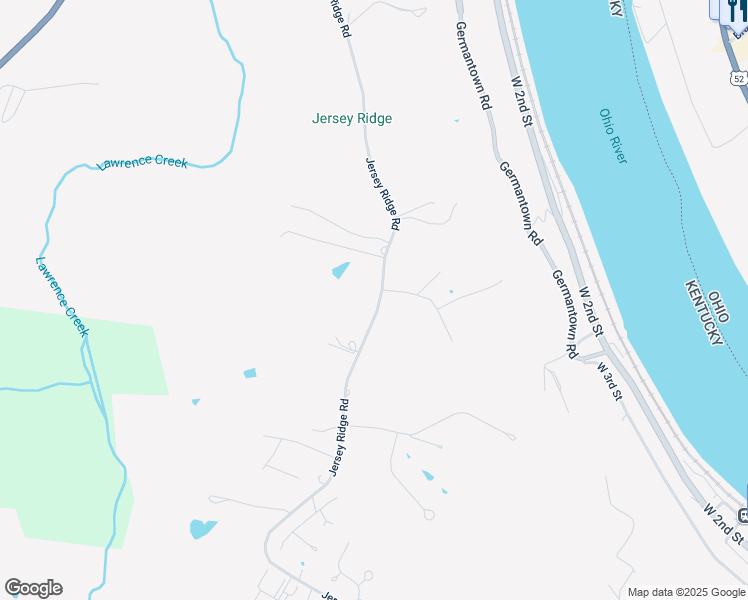 map of restaurants, bars, coffee shops, grocery stores, and more near 858 Jersey Ridge Road in Maysville
