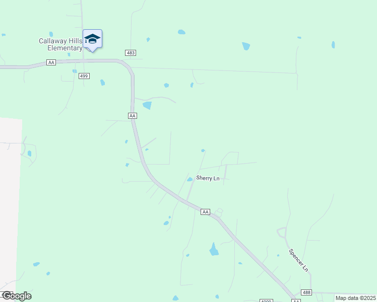 map of restaurants, bars, coffee shops, grocery stores, and more near 2943 State Road AA in Holts Summit